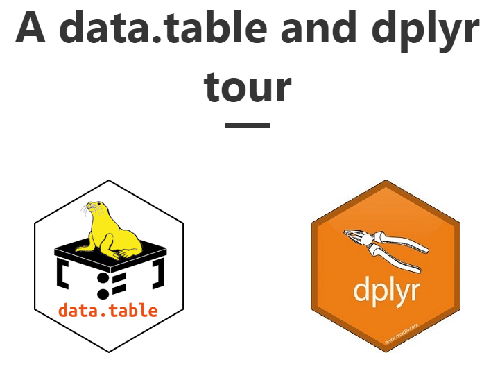 Comparison between R dplyr and data.table&nbsp;code